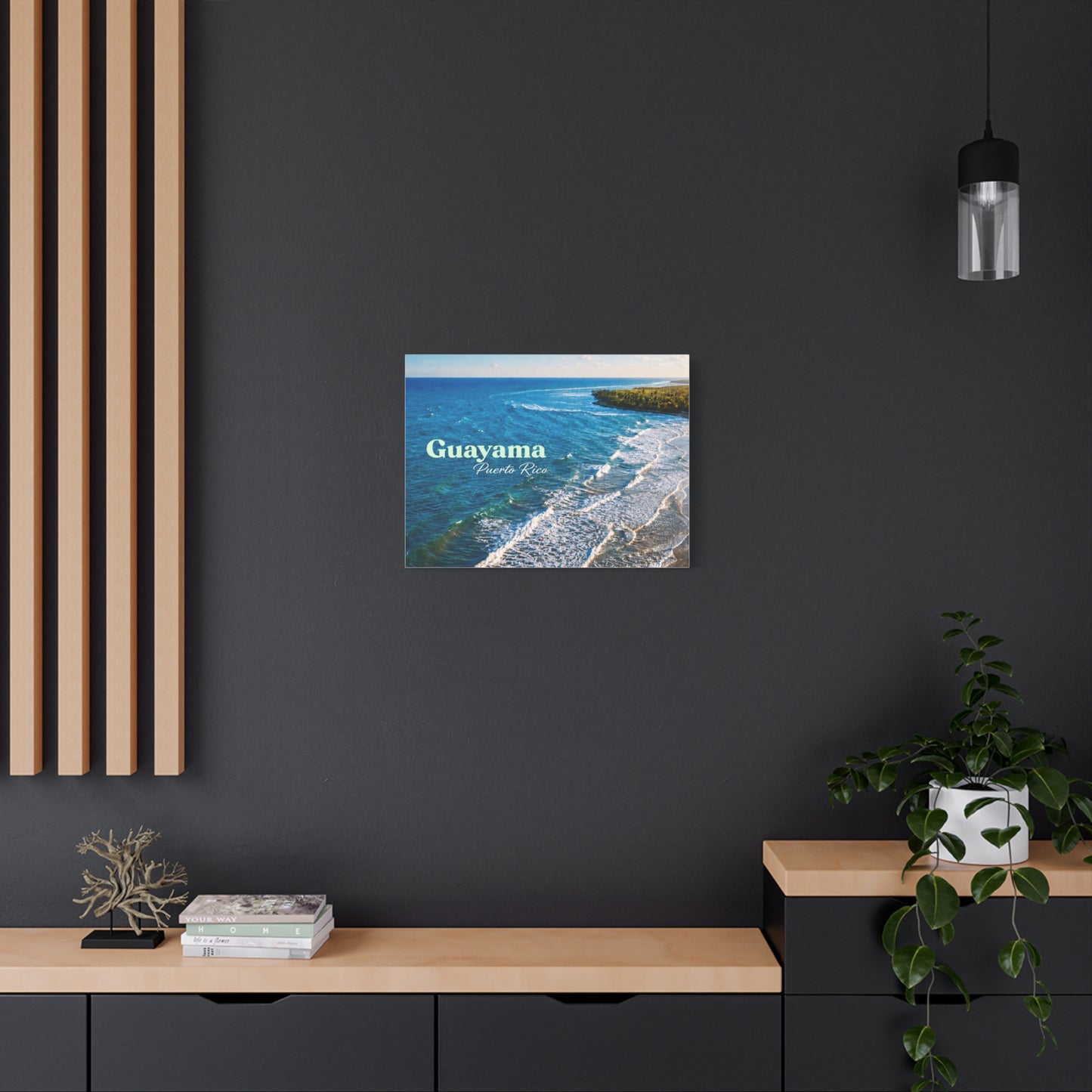 Guayama Canvas Print — Matte Stretched Wall Art