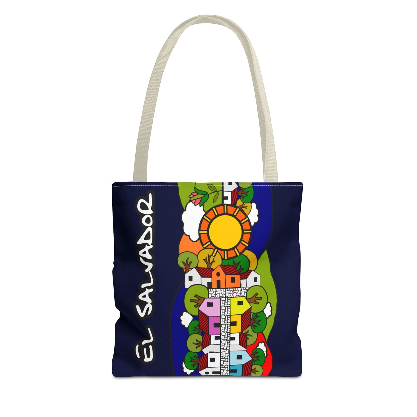 Sac fourre-tout El Pueblo | El Salvador | Cadeau parfait pour toutes les occasions | polyester de haute qualité
