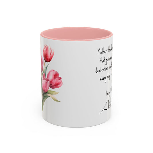 Customizable Mother's Day Coffee Mug, Gifts for Grandma, Mom, 11oz Cup with Love and Inspiration, Thank You Mom Mug, Mother's Day Gift Idea, Appreciation