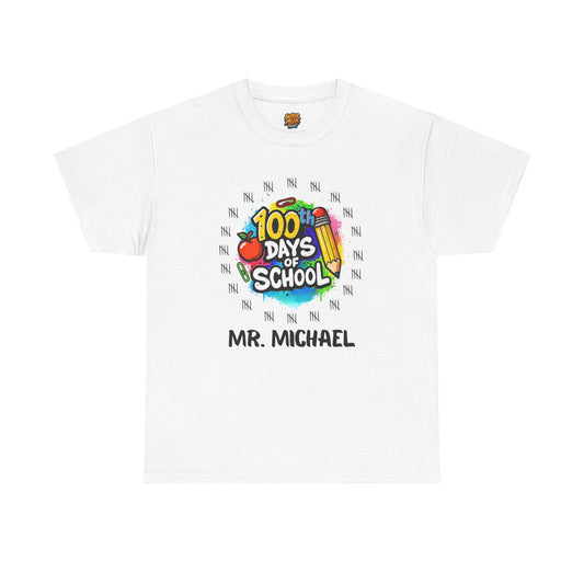 100 Days of School Unisex Tee, Customizable shirt