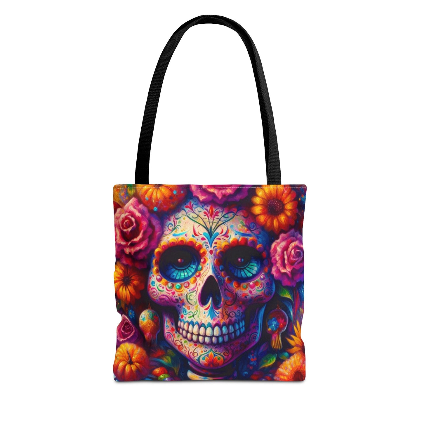 Mexican Tradition Dia de Los Muertos Cute Colorful Bags