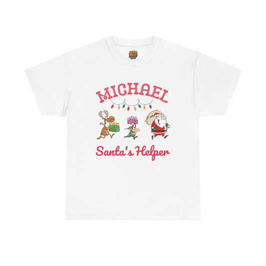 Funny Santa's Helper Personalized Tee