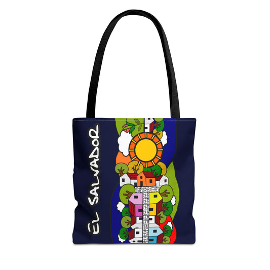 El Pueblo Tote Bag | El Salvador Gift | High-Quality Polyester