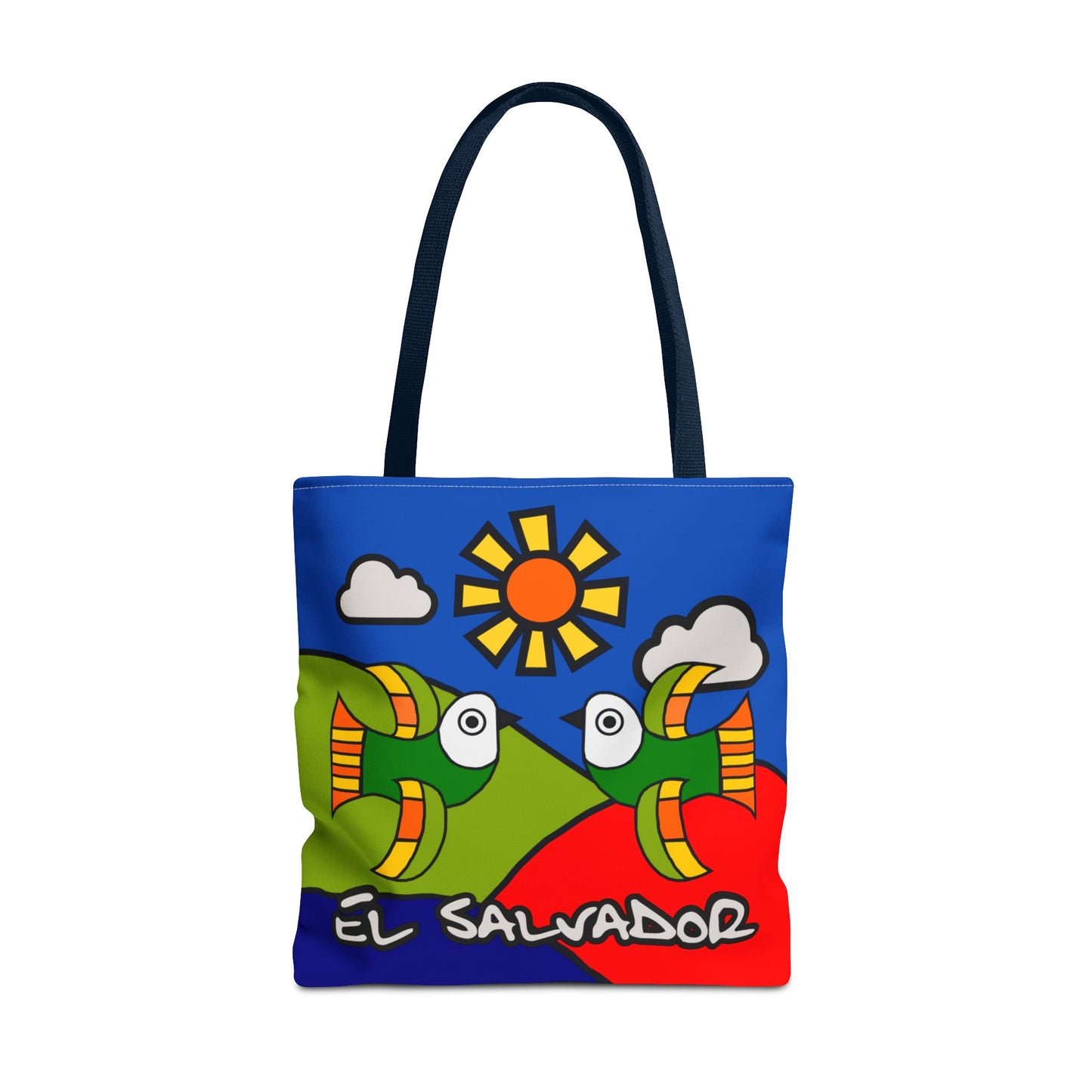 Pájaros El Salvador Bolsa Tote | El Salvador | Regalo perfecto para cualquier ocasión | poliéster de alta calidad