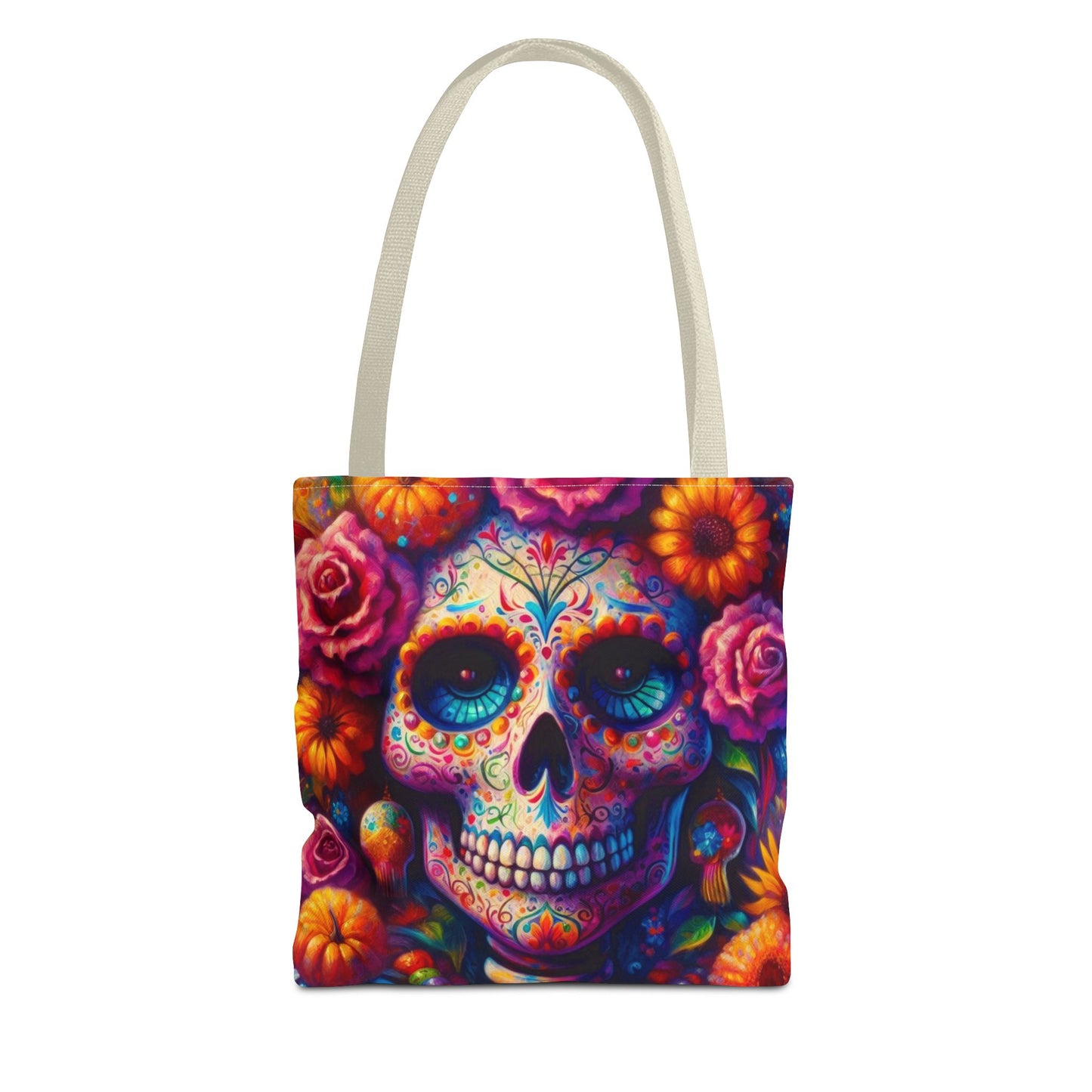 Mexican Tradition Dia de Los Muertos Cute Colorful Bags