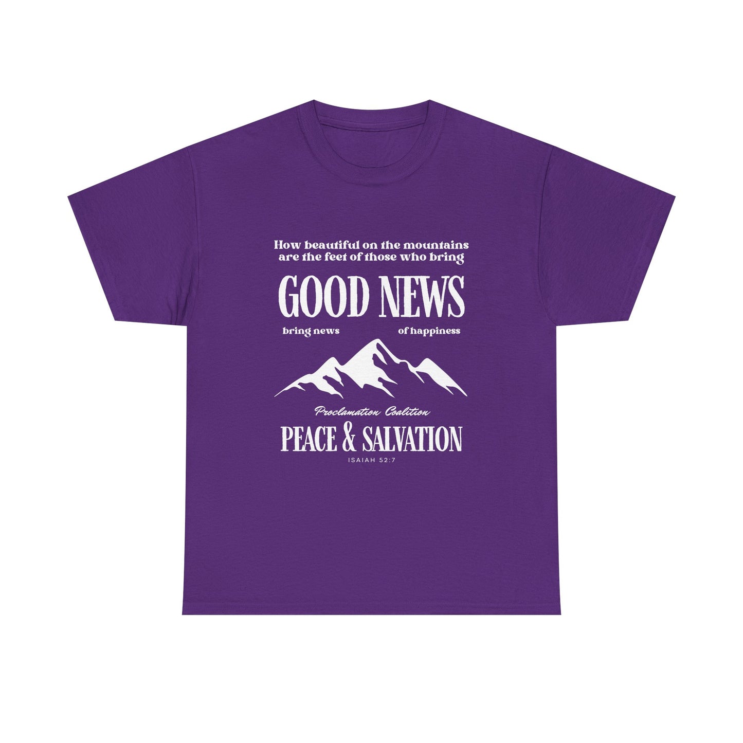 Good News Tee - Inspirational Unisex Shirt
