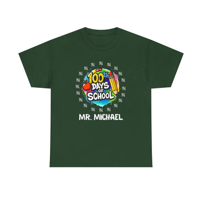 100 Days of School Unisex Tee, Customizable shirt