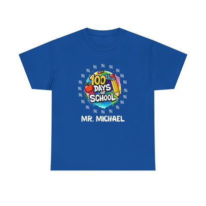 100 Days of School Unisex Tee, Customizable shirt