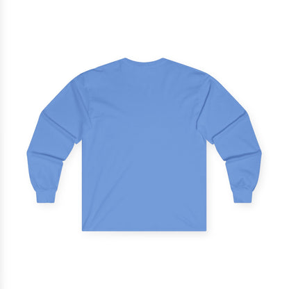 Personalized Crayon Art Long Sleeve Tee - Custom Name School Shirt