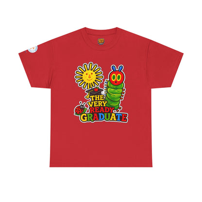 1.0 Personalized Very Ready Graduate Staff Shirt | Custom Teacher Name and Role T-Shirt | Preschool & Kindergarten Graduation Tee