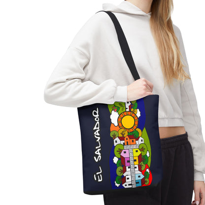 Sac fourre-tout El Pueblo | El Salvador | Cadeau parfait pour toutes les occasions | polyester de haute qualité