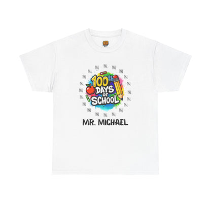 100 Days of School Unisex Tee, Customizable shirt