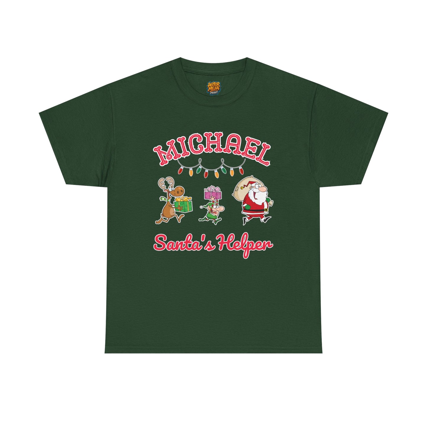 Funny Santa's Helper Personalized Tee