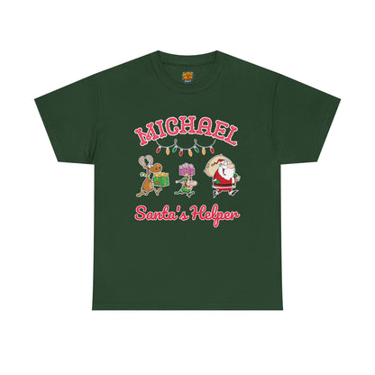 Funny Santa's Helper Personalized Tee