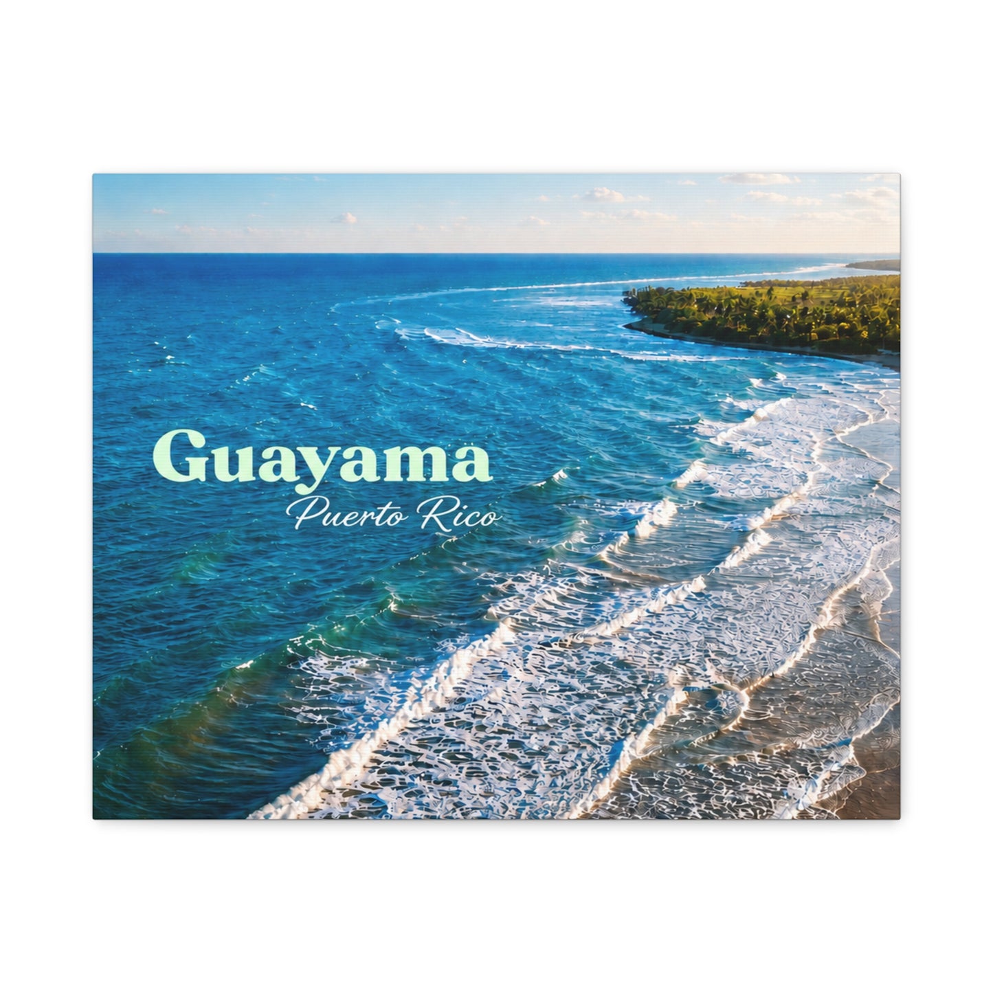 Guayama Canvas Print — Matte Stretched Wall Art