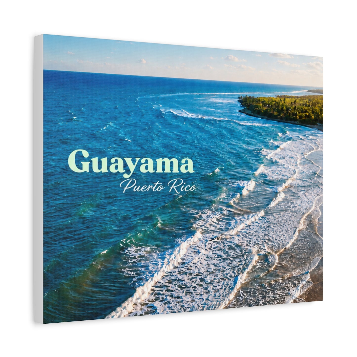 Guayama Canvas Print — Matte Stretched Wall Art