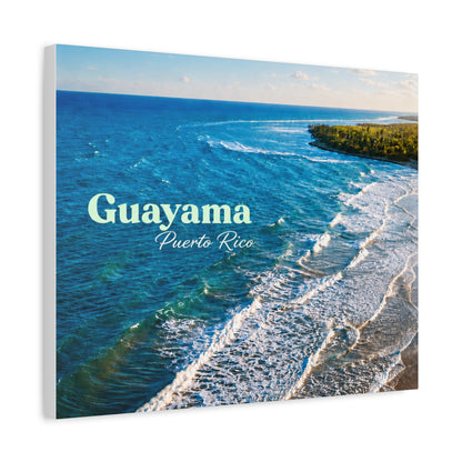 Guayama Canvas Print — Matte Stretched Wall Art