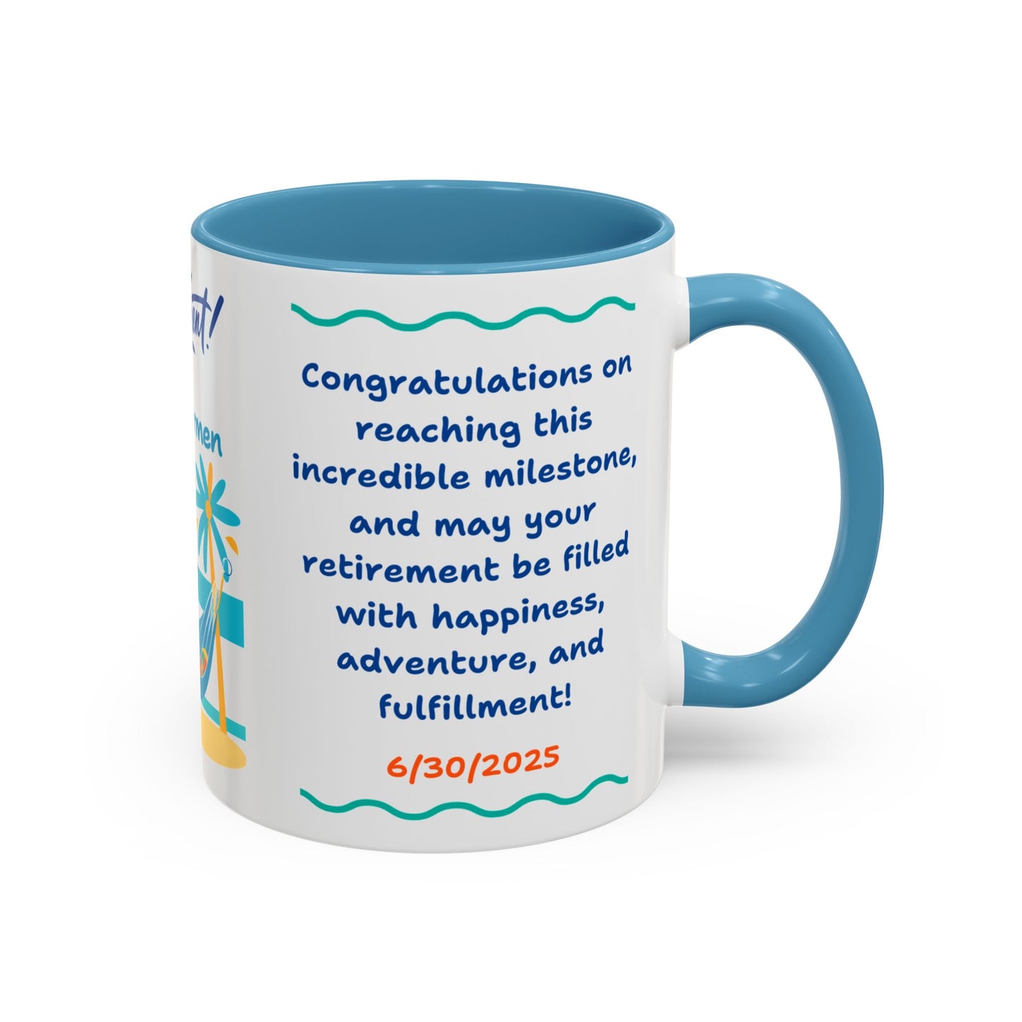 Retirement Coffee Mug, Personalized Gift, Cozy Celebration Present, Milestone Commemoration, Office Desk Decor, Retirement Gift Idea,