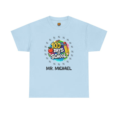 100 Days of School Unisex Tee, Customizable shirt