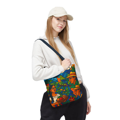 Torogoz Vibrant Art Tote Bag - Perfect Gift for Art and Nature Lovers