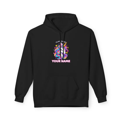 Personalized Unicorn Teacher Hoodie – Custom Name & Classroom Sweatshirt