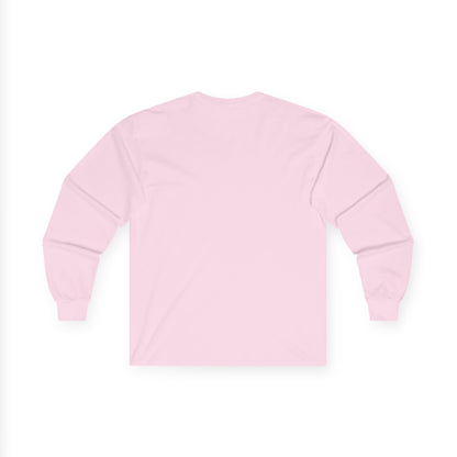 Personalized Crayon Art Long Sleeve Tee - Custom Name School Shirt