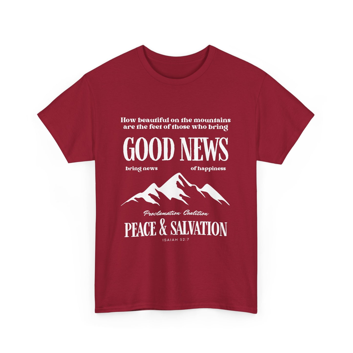 Good News Tee - Inspirational Unisex Shirt