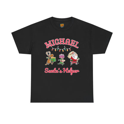 Funny Santa's Helper Personalized Tee