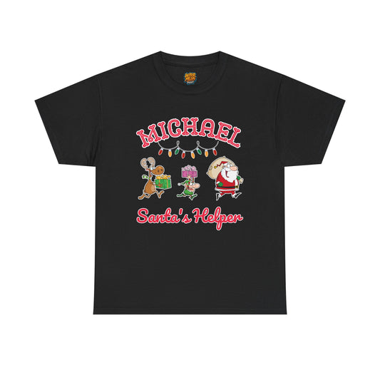 Funny Santa's Helper Personalized Tee