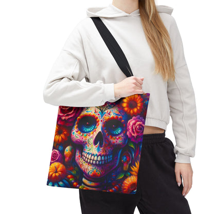 Mexican Tradition Dia de Los Muertos Cute Colorful Bags