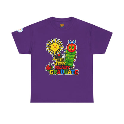 1.0 Personalized Very Ready Graduate Staff Shirt | Custom Teacher Name and Role T-Shirt | Preschool & Kindergarten Graduation Tee