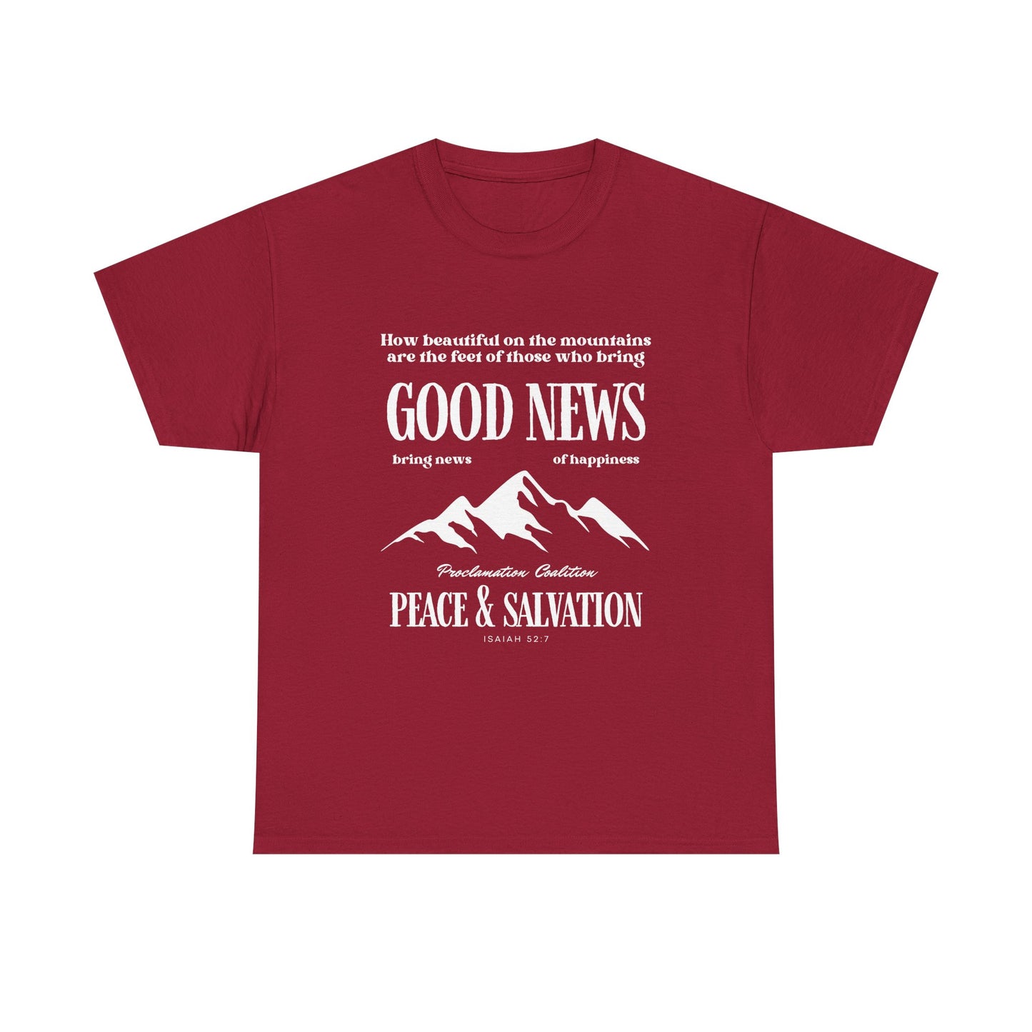 Good News Tee - Inspirational Unisex Shirt