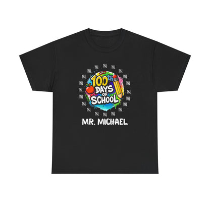 100 Days of School Unisex Tee, Customizable shirt