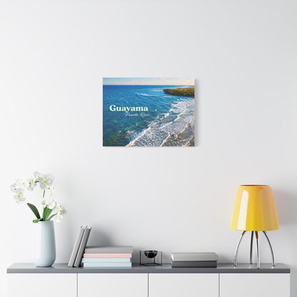 Guayama Canvas Print — Matte Stretched Wall Art
