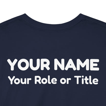1.0 Personalized Very Ready Graduate Staff Shirt | Custom Teacher Name and Role T-Shirt | Preschool & Kindergarten Graduation Tee