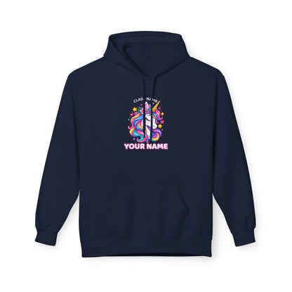 Personalized Unicorn Teacher Hoodie – Custom Name & Classroom Sweatshirt