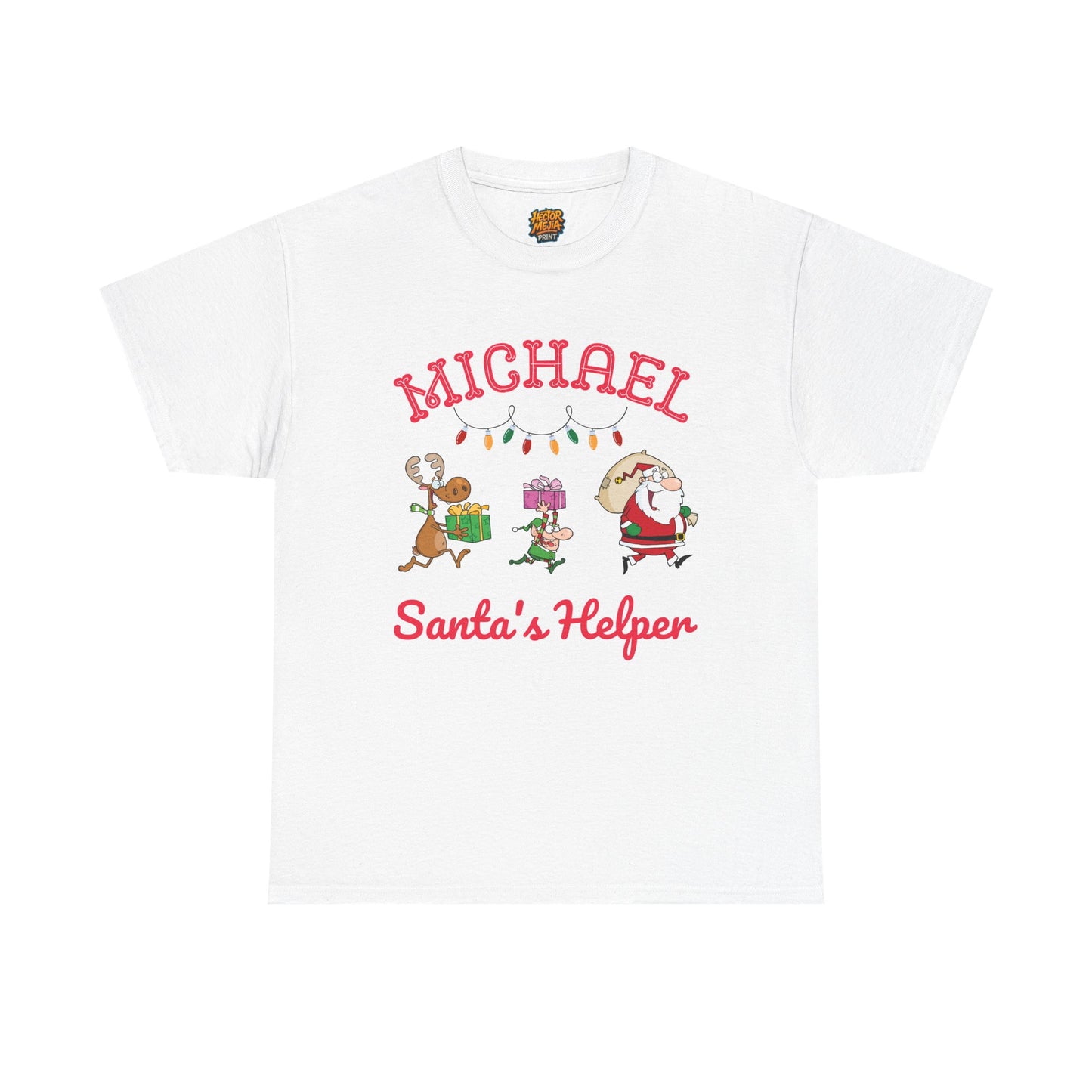Funny Santa's Helper Personalized Tee
