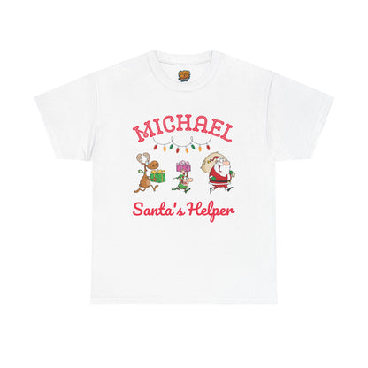 Funny Santa's Helper Personalized Tee
