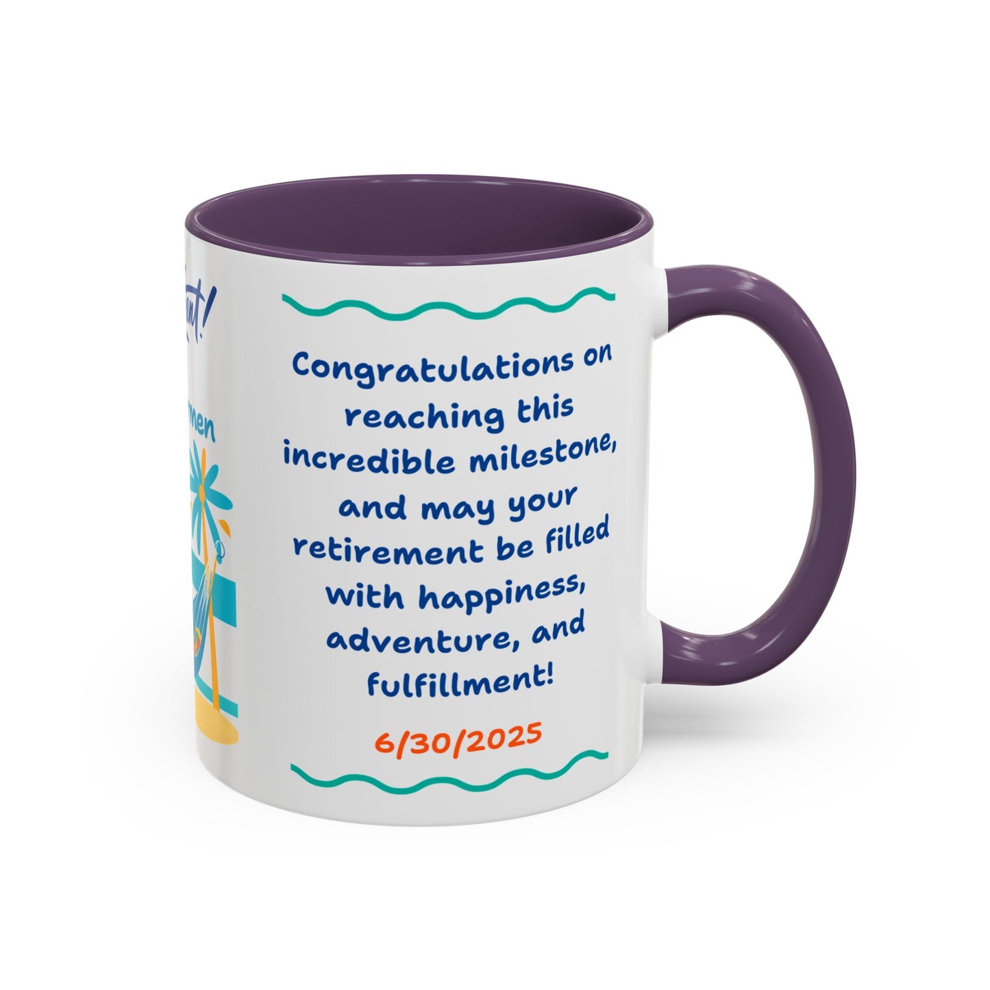 Retirement Coffee Mug, Personalized Gift, Cozy Celebration Present, Milestone Commemoration, Office Desk Decor, Retirement Gift Idea,