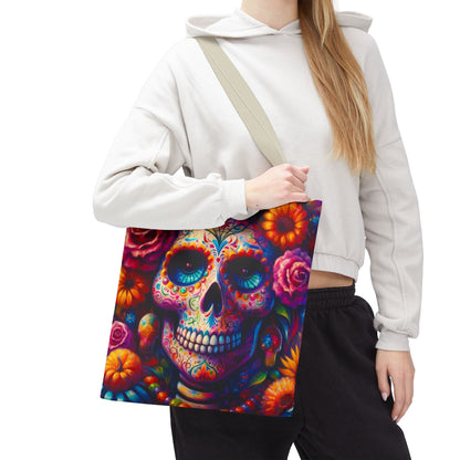 Mexican Tradition Dia de Los Muertos Cute Colorful Bags