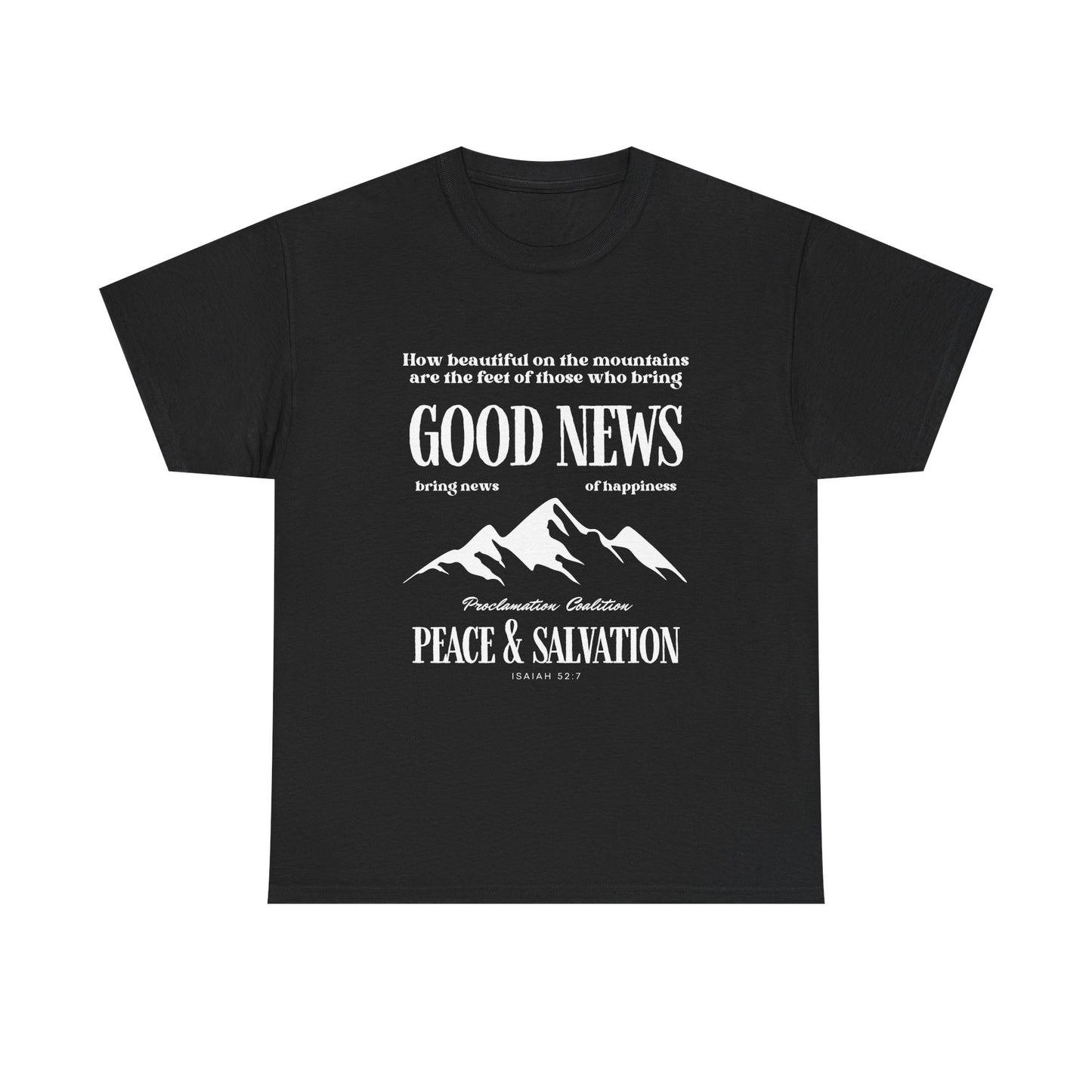 Good News Tee - Inspirational Unisex Shirt