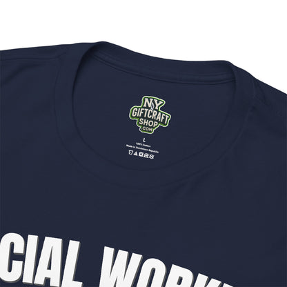 Personalized Social Worker T-Shirt with Custom Name | Social Work Gift