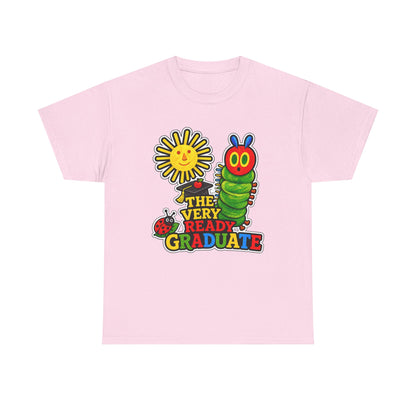 1.0 Personalized Very Ready Graduate Staff Shirt | Custom Teacher Name and Role T-Shirt | Preschool & Kindergarten Graduation Tee