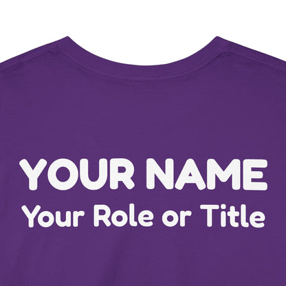 1.0 Personalized Very Ready Graduate Staff Shirt | Custom Teacher Name and Role T-Shirt | Preschool & Kindergarten Graduation Tee