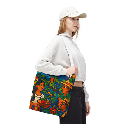 Torogoz Vibrant Art Tote Bag - Perfect Gift for Art and Nature Lovers