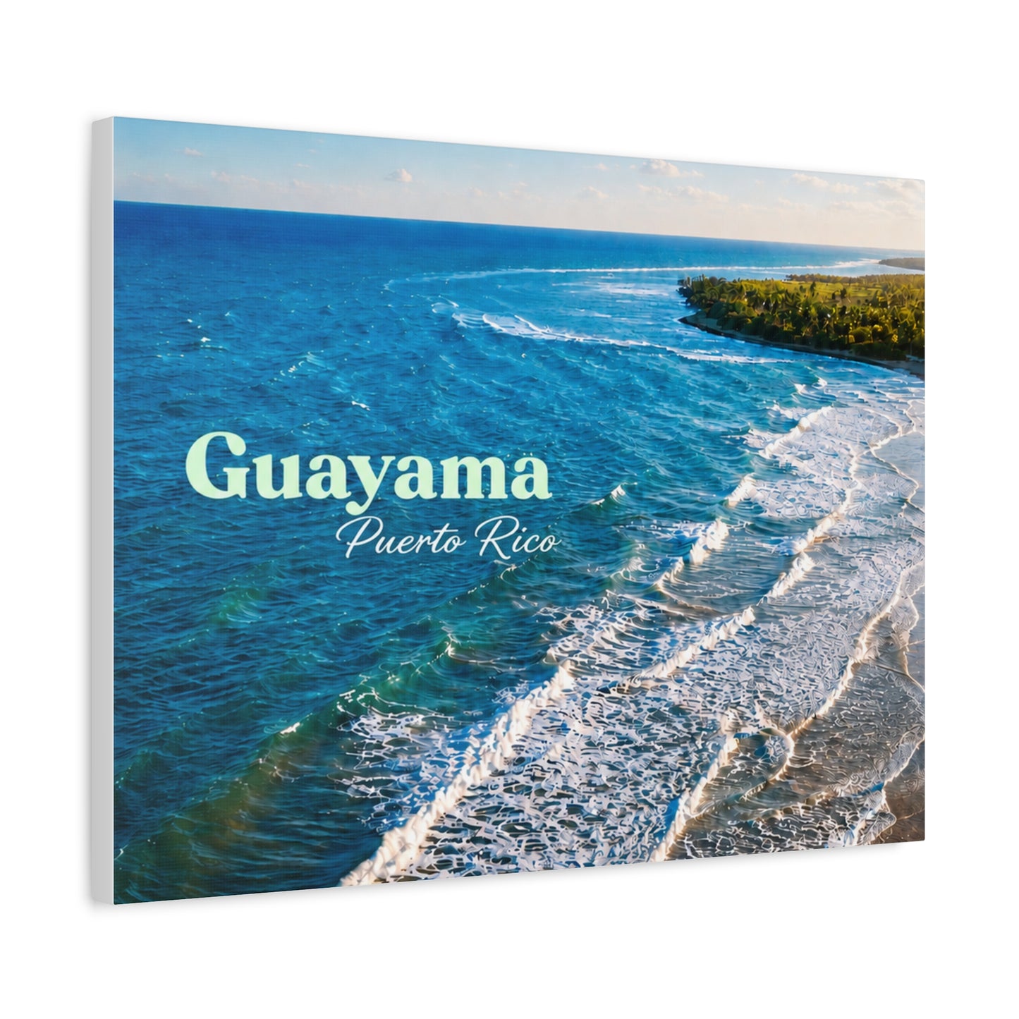 Guayama Canvas Print — Matte Stretched Wall Art