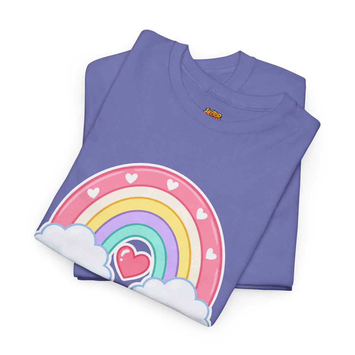 Rainbow Cotton Tee - Personalized Custom T-Shirt for Teachers