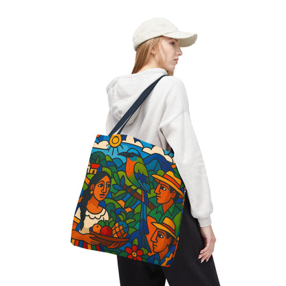 Torogoz Vibrant Art Tote Bag - Perfect Gift for Art and Nature Lovers