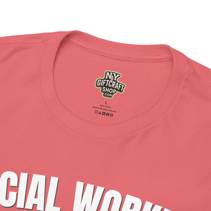 Personalized Social Worker T-Shirt with Custom Name | Social Work Gift