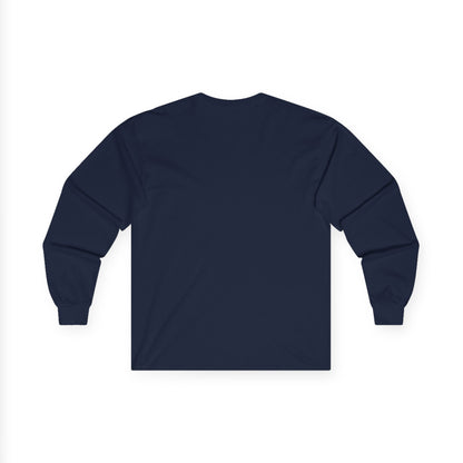 Personalized Crayon Art Long Sleeve Tee - Custom Name School Shirt